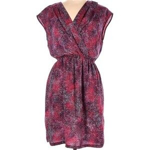 Daisy Fuentes shades of pink and purple lightweight dress size small